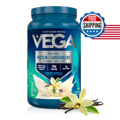 Vega Premium Creamy 20G Vegan 26.9 Oz 25 Servings Veg06651