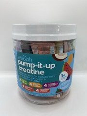 Wellah Pump-It-Up Creatine Stick Packs 20 Ct Variety Pack 3g Creatine New