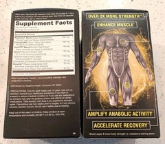 Nugenix Catalyst Enhanced Muscle Builder, Muscle Recovery 90ct, Ex. 8/26, 2 Pack