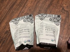 2 Truvani Protein Powder Vegan Organic Non-GMO Mint Chocolate Exp 2027