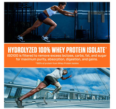 Dymatize ISO100 Hydrolyzed Whey Dunkin Glazed Donut 20 Servings