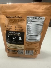 Javvy Protein Coffee Iced Cinnamon Roll 12.8oz 20 Servings EXP 12/27 New Sealed