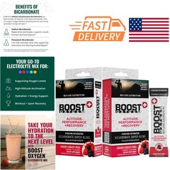 Electrolyte Hydration Packets 12 Pack Mixed Berry Flavor Support Recovery