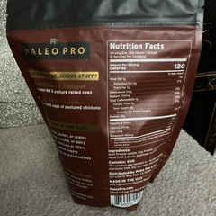 Paleo Pro Grass Fed Protein Powder Keto/Paleo Aztec Vanilla 1 lb (454 g)
