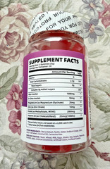 Saajoor Myo-Inositol & D-Chiro-Inositol Gummies with Vitamin D3, Magnesium