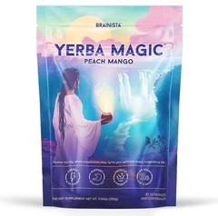 Yerma Magic Yerba Mate Peach Mango Powder 30 Drink Mix 3 pack