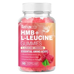 MEENCCD HMB and L-Leucine Gummies 3000mg HMB and Leucine Amino Acid for Muscl…
