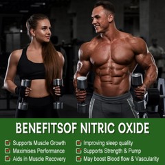 Nitric Oxide Booster Supplement for Blood Circulation and Flow,Endurance/Energy