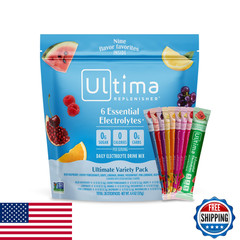 Ultima Replenisher Daily Electrolyte Powder Ultimate Variety Pack 36 Stickpacks