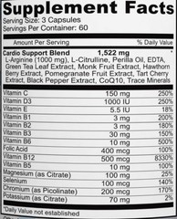 Nitrate Oxide Supplement Nitric Oxide Booster 180 Caps Multi-Ingredient Formula!