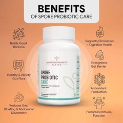 Autoimmunity Care: Spore Probiotic Care Digestive Health – Mens & Womens (60Cap)