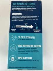 Liquid IV Hydration Multiplier Blue Cotton Candy 10 Servings Electrolytes Vegan