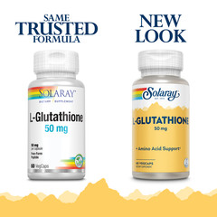 Solaray L-Glutathione Veg Cap (Btl-Plastic) 50mg | 60ct