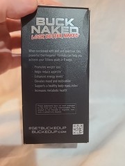 Bucked Up BUCK NAKED Weight Loss Management 90 Caps Exp 7/27