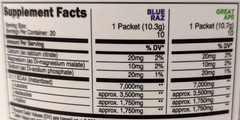 Primal BCAA Variety Pack, 7g BCAAs, 20 Packs, Blue Raz & Green Apple, Exp. 9/26