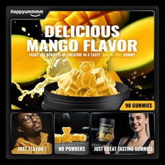 Creatine Monohydrate Gummies, NSF Certified, 5g Dose for Men & Women to Suppo…