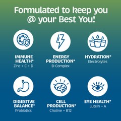 Rootd – Powder MULTIvitamin for Men with Electrolytes – 24 Vitamins & Minerals
