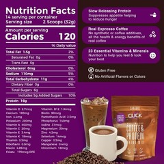 Click Coffee & Protein Powder Bag – Caramel