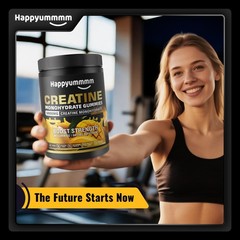 Creatine Monohydrate Gummies, NSF Certified, 5g Dose for Men & Women to Suppo…