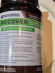 Beachbody Performance Recover Post-Workout Protein Powder Vegan 800g exp 5/26