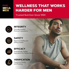 GNC Mega Men Sport Multivitamin for | Performance, 90 Count (Pack of 1)