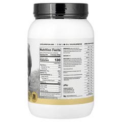 Grass Fed Whey Protein Powder, Cappuccino, 2 lb (907 g)