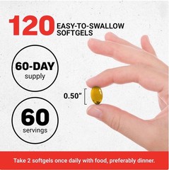 Force Factor Prostate Support Bladder Flow – Saw Palmetto Beta-Sitosterol 120ct