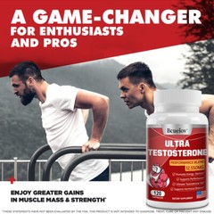 ULTRA TESTOSTERONE booster Performance Blend Capsules -Male Enhancer Muscle Gain