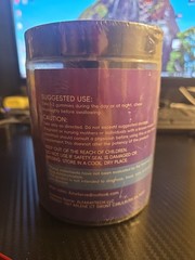 Creatine Monohydrate Gummies 7,200 Mg Per Serving Blueberry Flavored Exp: 10/26
