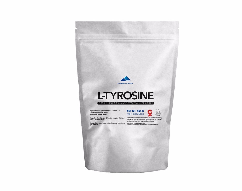 TYROSINE L-TYROSINE POWDER Anti Stress Focus Appetite Control