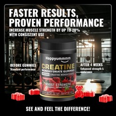 Creatine Monohydrate Gummies, NSF Certified, 5g Dose for Men & Women to Suppo…