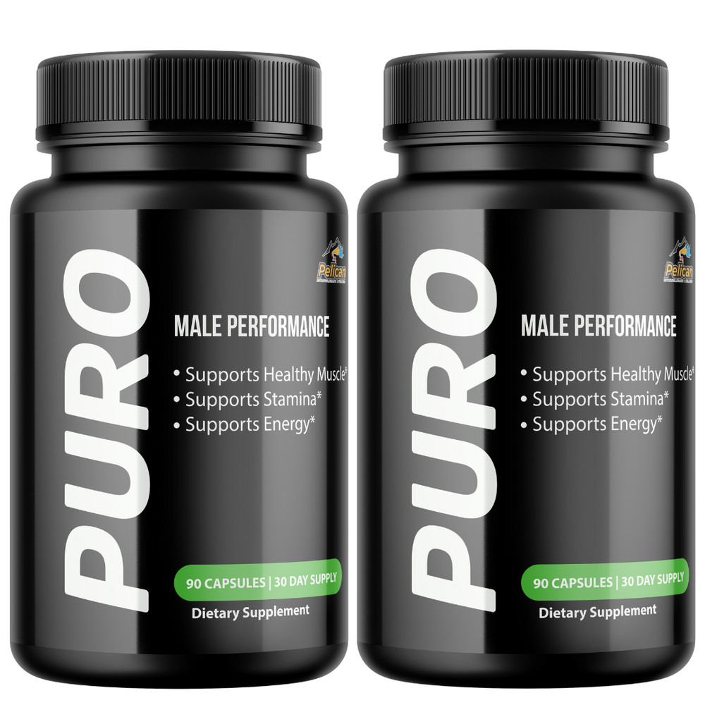 PURO- Bodybuilding & Weight Support- 2 Bottles- 180 Capsules