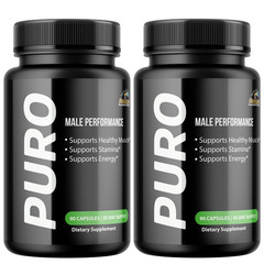 PURO- Bodybuilding & Weight Support- 2 Bottles- 180 Capsules