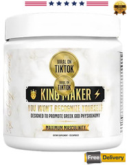 King-1pcs Maker 13-in-1 Men’s Supplement for Fitness,Health & Vitality (120 Cap)