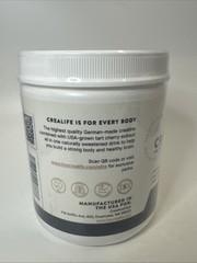 CreaLife – German Micronized Creatine + USA Tart Cherry + Vitamin B6 12/2026