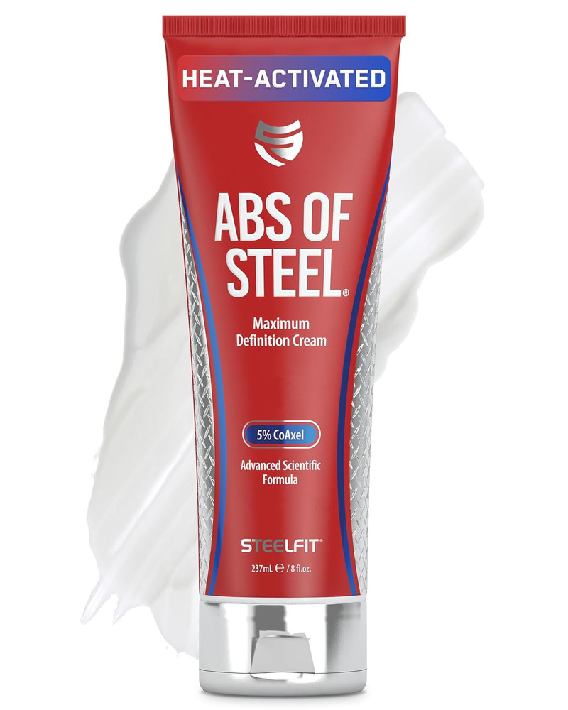 Abs of Steel Maximum Definition Cream – Skin Tightening, Toning & Firming Lot…
