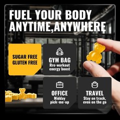 Creatine Monohydrate Gummies, NSF Certified, 5g Dose for Men & Women to Suppo…