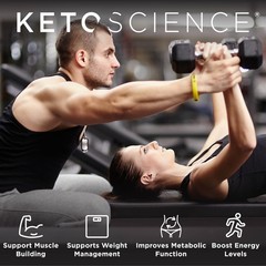 Keto Science Keto Shake Powder – Chocolate Meal Replacement with MCT Oil, Col…