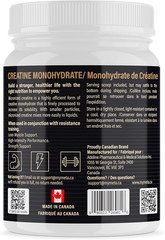 100% Pure Creatine Monohydrate Powder 200 Servings, Micronized Powder, Muscle Gr