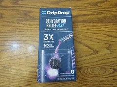 1 DripDrop Dehydration BERRY ~ 8 Electrolyte Drink Mix Sticks EXP 9/2027 SEALED
