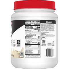 Muscle Milk Genuine Protein Powder, Vanilla, 32g Protein, 1.9lb, 30.9oz