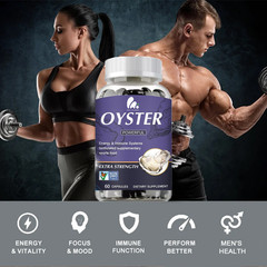 Men’s Vitality Supplement 1000mg Oyster Extract Mens Energy & Immune Support