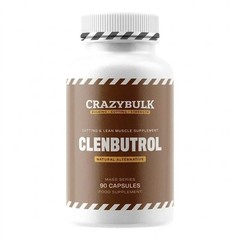 CrazyBulk CLENBUTROL – 90 Capsules CUTTING & LEAN MUSCLE MUSCLE, Pack of 3