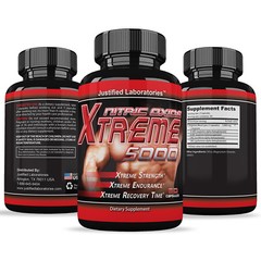 Nitric Oxide Xtreme 5000 Extreme L Arginine Increase Muscle Strength Pump Boost
