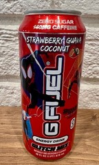 G Fuel Glitch Mix – GFUEL Can -Spider Man – Marvel – Unopened – 2023