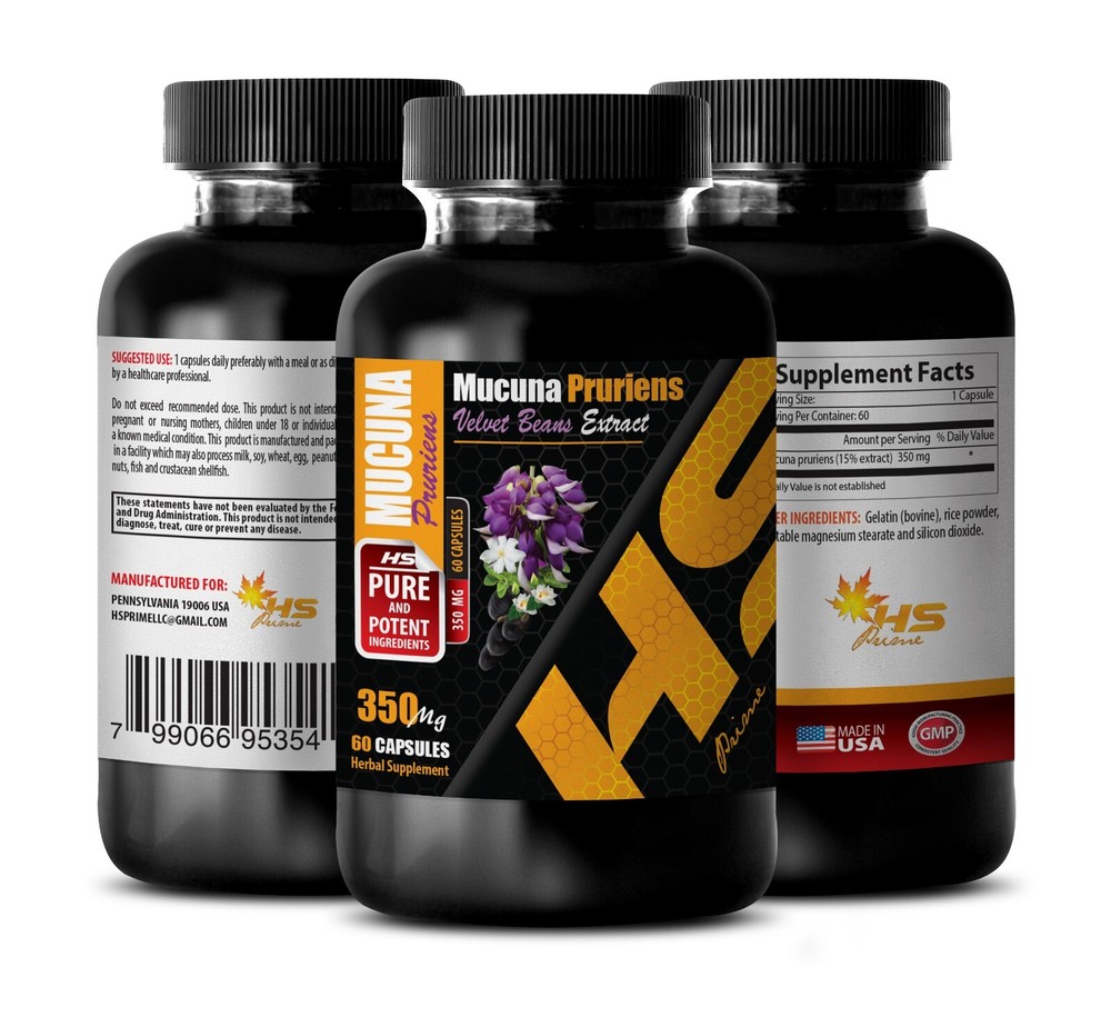 breast enhancement pills – MUCUNA PRURIENS BEAN EXTRACT – stress capsules 1B