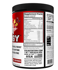 Evlution Nutrition BCAA Powder Fruit Punch 30 Servings Recovery