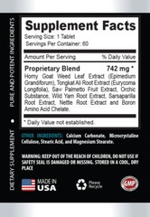 male testosterone booster – TESTOSTERONE ACTIVATOR 742MG 2B – horny goat weed