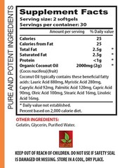 12 hour energy booster – ORGANIC COCONUT OIL – coconut oil vitamin 1B
