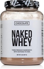 2LB Naked Whey – All Natural Grass Fed Whey Protein Powder, Organic Chocolate
